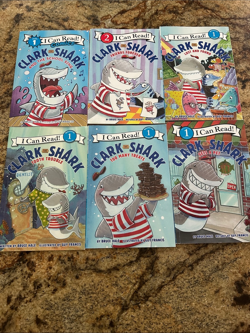9 Clark the Shark book set